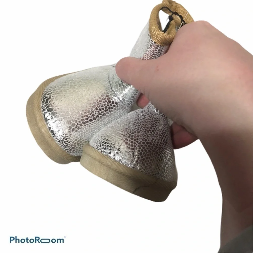 Swiggles silver ankle